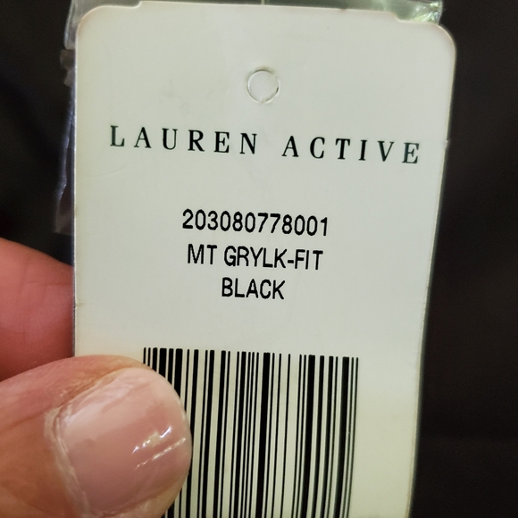 Lauren Active Ralhp Lauren Black Full Zip L Jacket - Picture 13 of 15